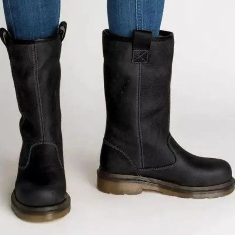 Warm Women's Cowboy Boots – Insulated Comfort, Stylish Design