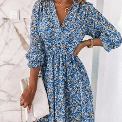Jenny Midi Summer Dress For Women Elegant Flowing Silhouette Lightweight Comfort
