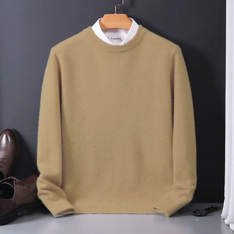 Logan Cashmere Sweater By TrendAura Ultra Soft One Hundred Percent Cashmere Classic Fit For Fall And Winter