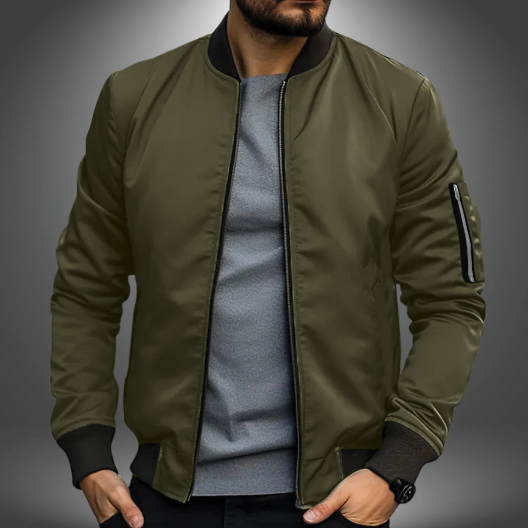 Oliver Lightweight Bomber Jacket for Men Breathable Comfort Perfect for Fall and Spring