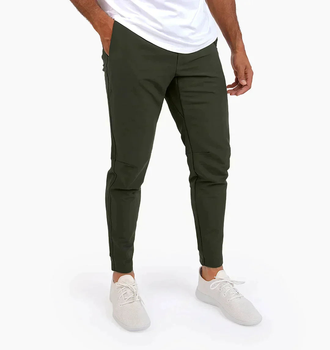 TrendAura Men's Slim Fit Stretchable Trousers Modern Comfortable Everyday Casual Wear