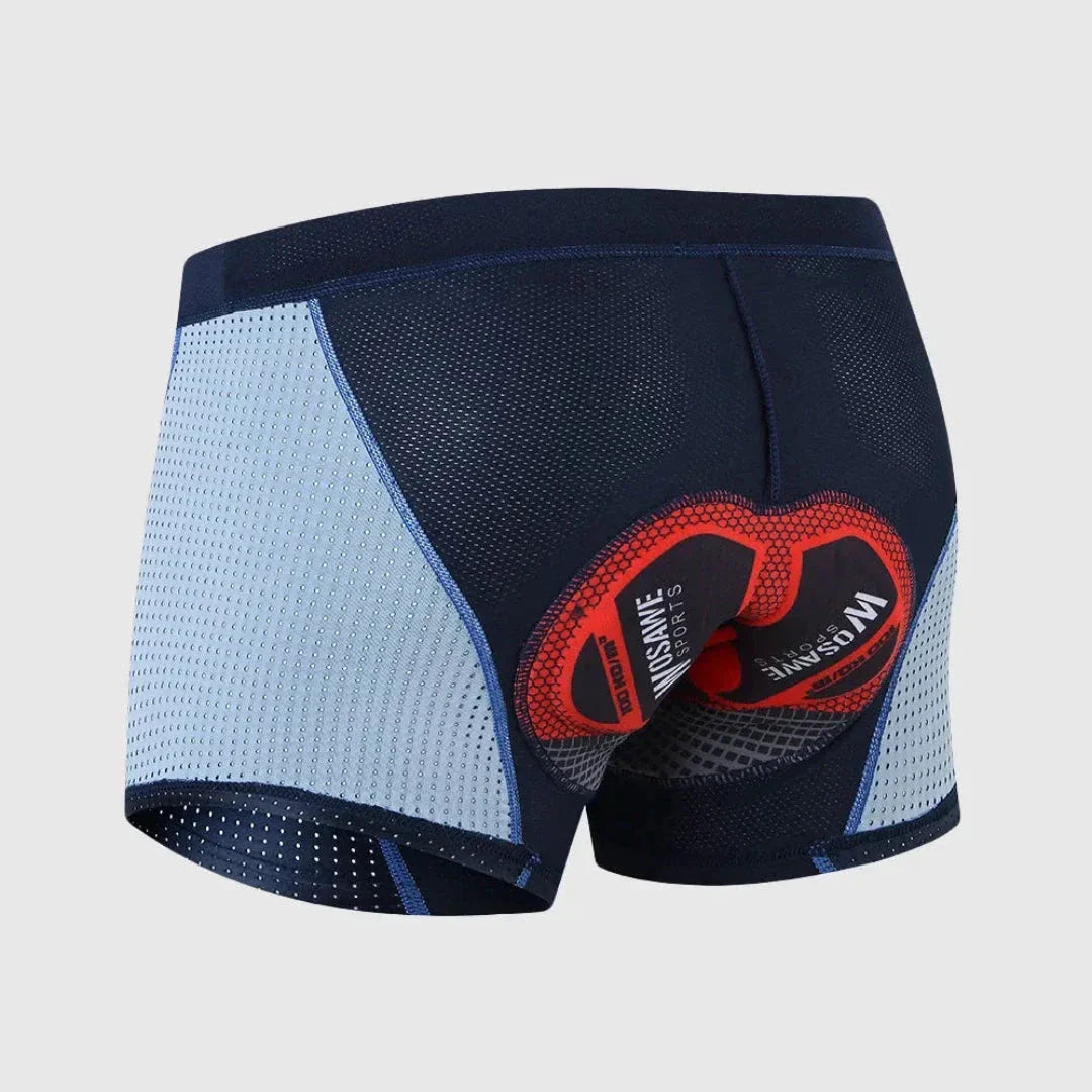 James Breathable Padded Cycling Shorts For Men With 3D Gel Padding And Anti Chafe Mesh Panels