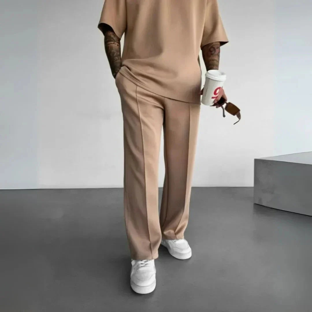 James Straight-Leg Casual Pants