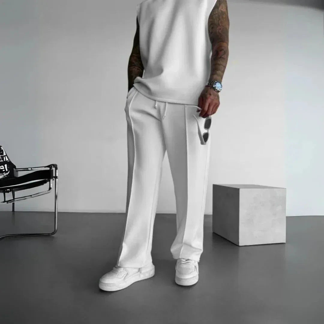 James Straight-Leg Casual Pants