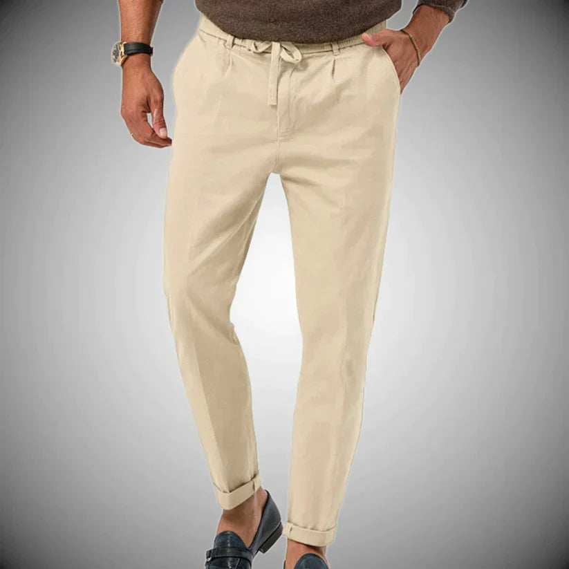 Vicko | Slim-Fit Linen Pants Men – Elegant Pants made of Linen