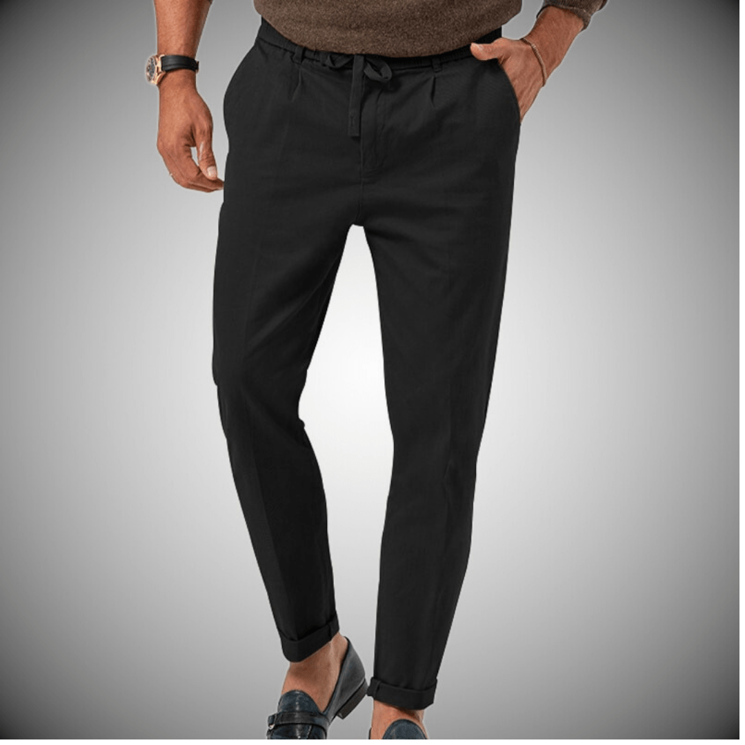 LORIS Linen Pants For Men Premium Lightweight Breathable Comfort And MoistureWicking Blend