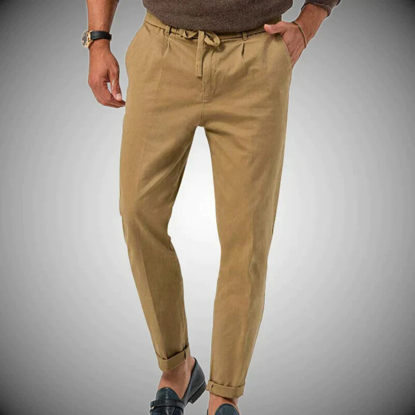 Vicko | Slim-Fit Linen Pants Men – Elegant Pants made of Linen