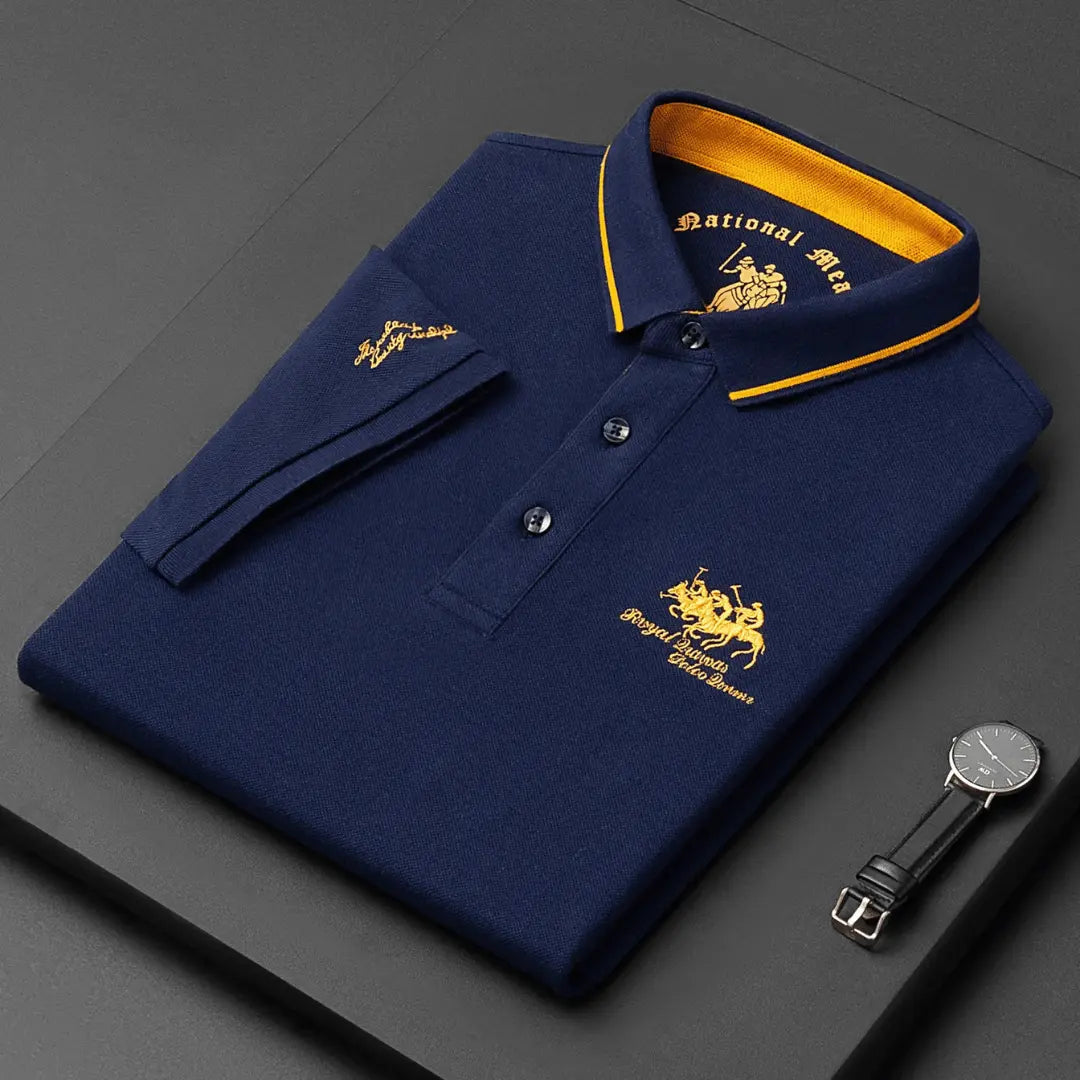 Kaito Classic Polo Shirt For Men Premium Breathable Fabric And Durable Stitching By TrendAura