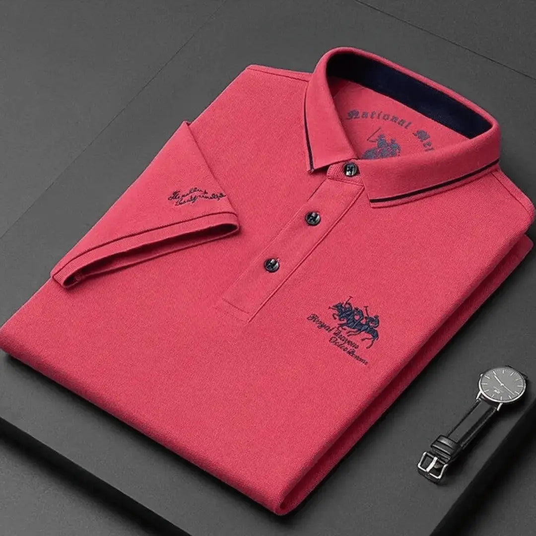 Kaito Classic Polo Shirt For Men Premium Breathable Fabric And Durable Stitching By TrendAura