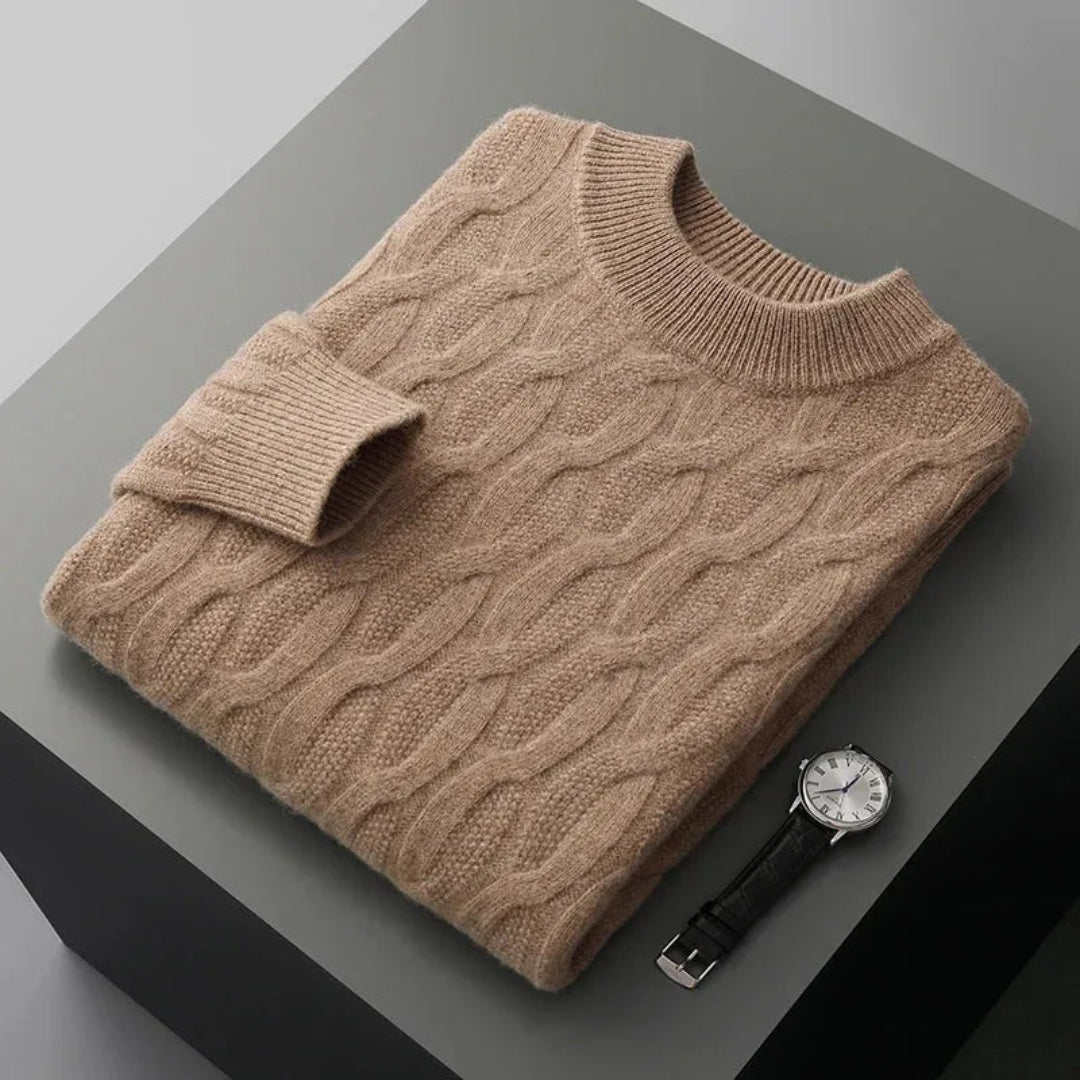 Cashmere Sweater Women with Crew Neck