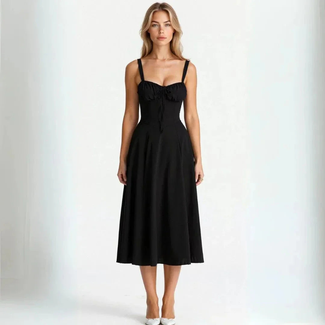 Kiana Bustier Summer Midi Dress