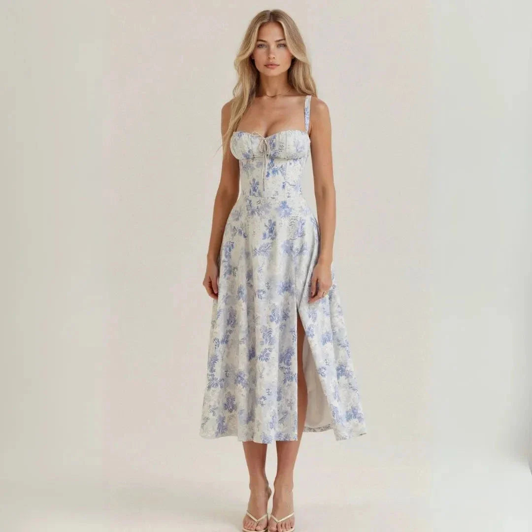 Kiana Bustier Summer Midi Dress