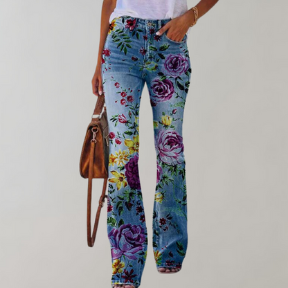 Flower | Women's Flare Pants