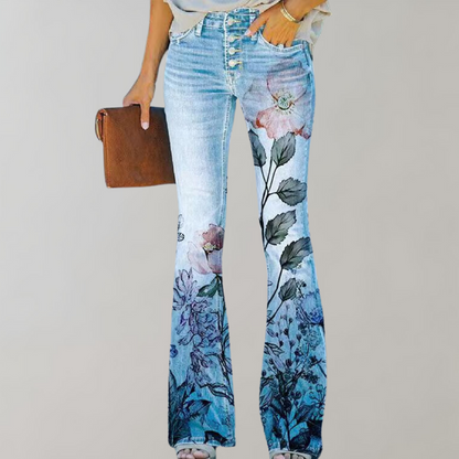 Flower | Women's Flare Pants