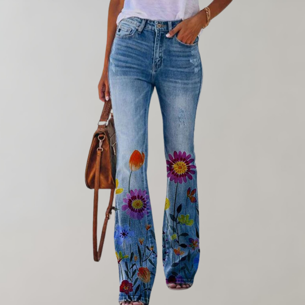 Flower | Women's Flare Pants