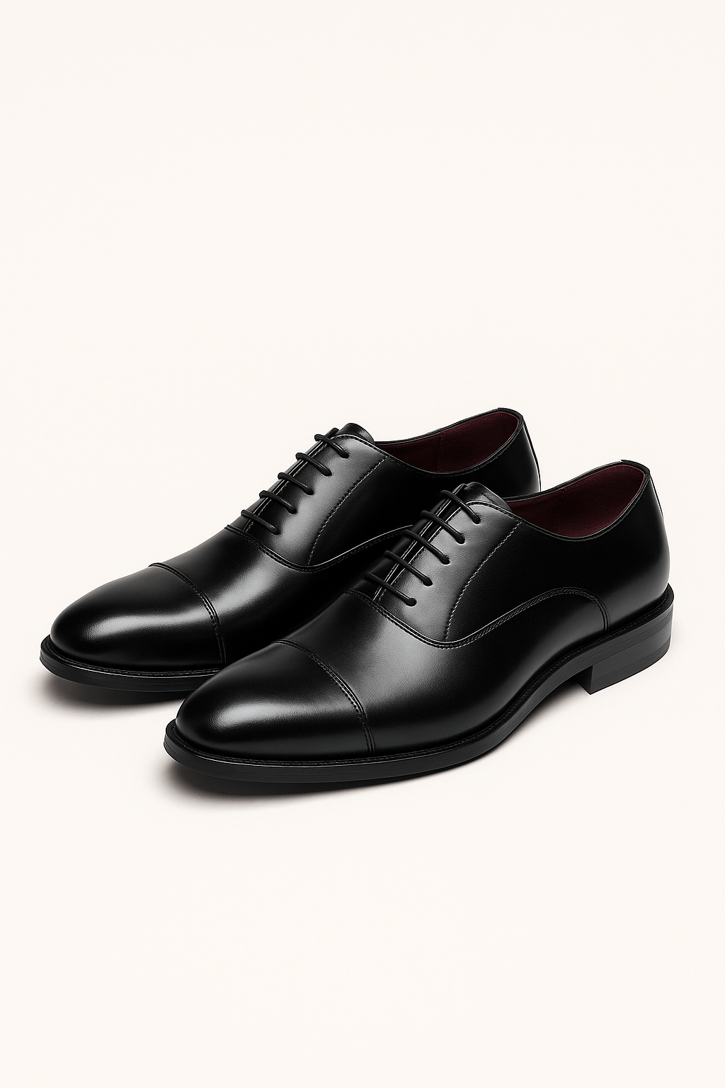 Classic Oxford Shoes made of Smooth Leather