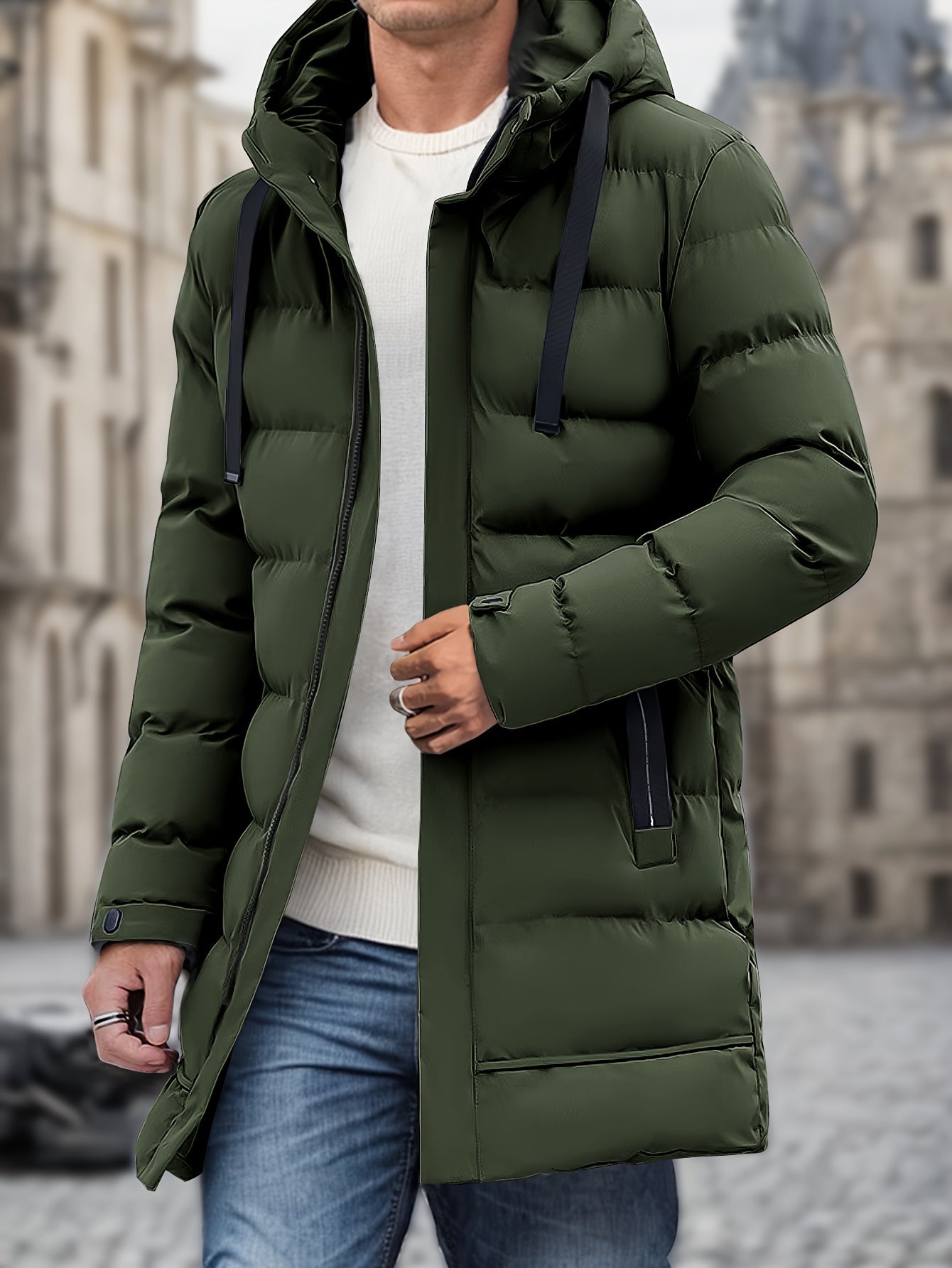 Classic Quilted Winter Jacket