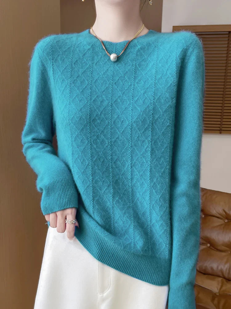 Classic Merino Wool Sweater for Women