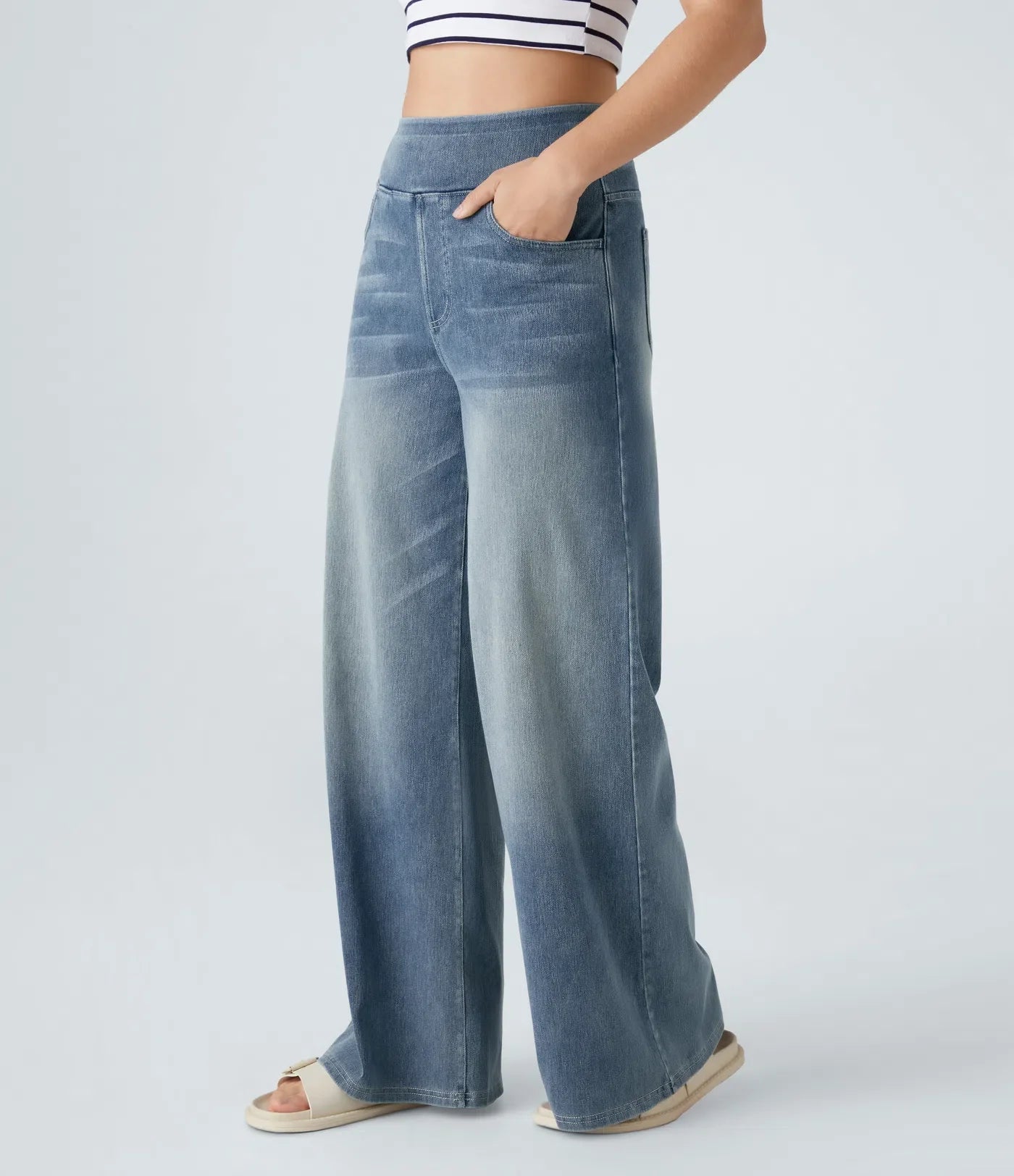 Comfortable High-Waist Jeans for Women