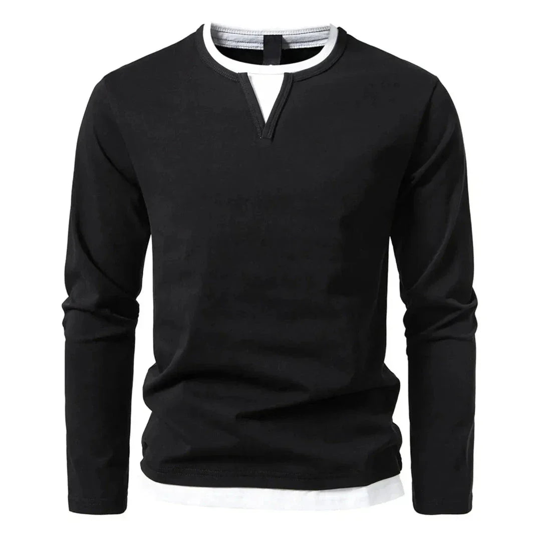 Kyrie Long Sleeve Henley Shirt