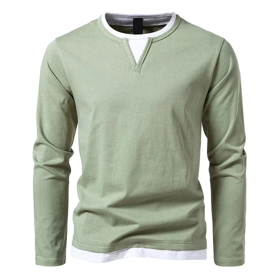 Kyrie Long Sleeve Henley Shirt