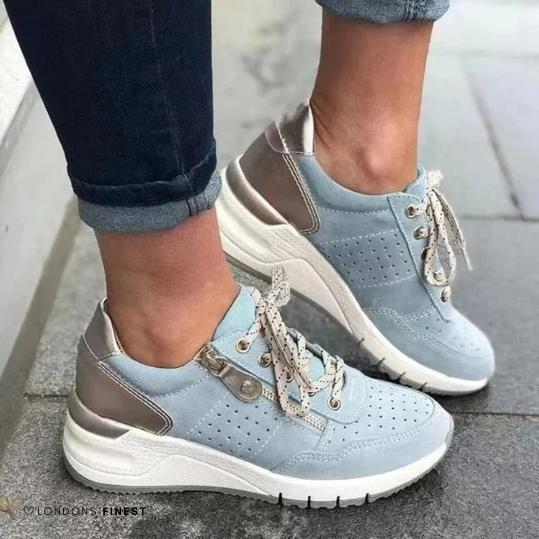 Women's Walking Shoes with Supportive Design and Breathable Upper