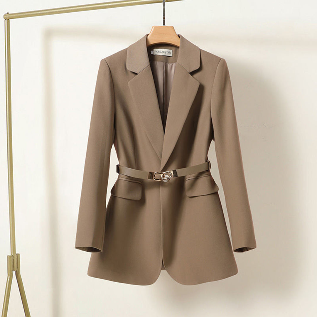 LISA Belted Long Blazer For Women Versatile Office To Evening Layer Perfect For Professional Women