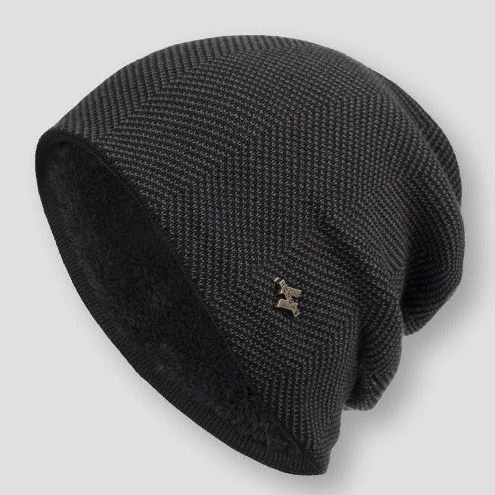 Knitted Wool Beanie Winter Basic For Men Warmth And Classic Design Cozy Comfort For Cold Weather