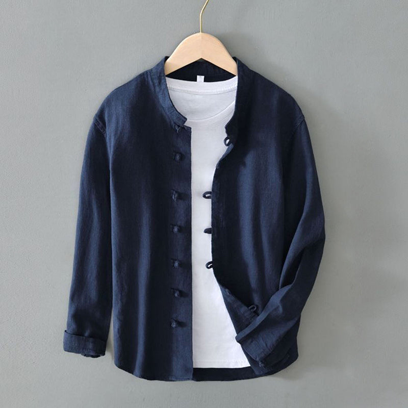 Roberto Russo Tradizionale Linen Shirt For Modern Men With Breathable Comfort And Subtle Luxury
