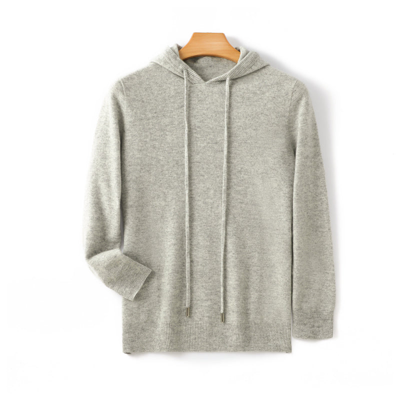 Roberto Russo Cashmere Hoodie LIncredibile Ultra Soft Warm Lightweight Lounge Wear For Cozy Home