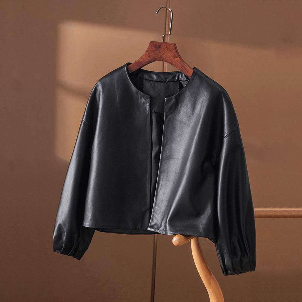 Valentina Rossi Premium Vegan Leather Jacket For Women Soft Comfort And City Chic Vogue