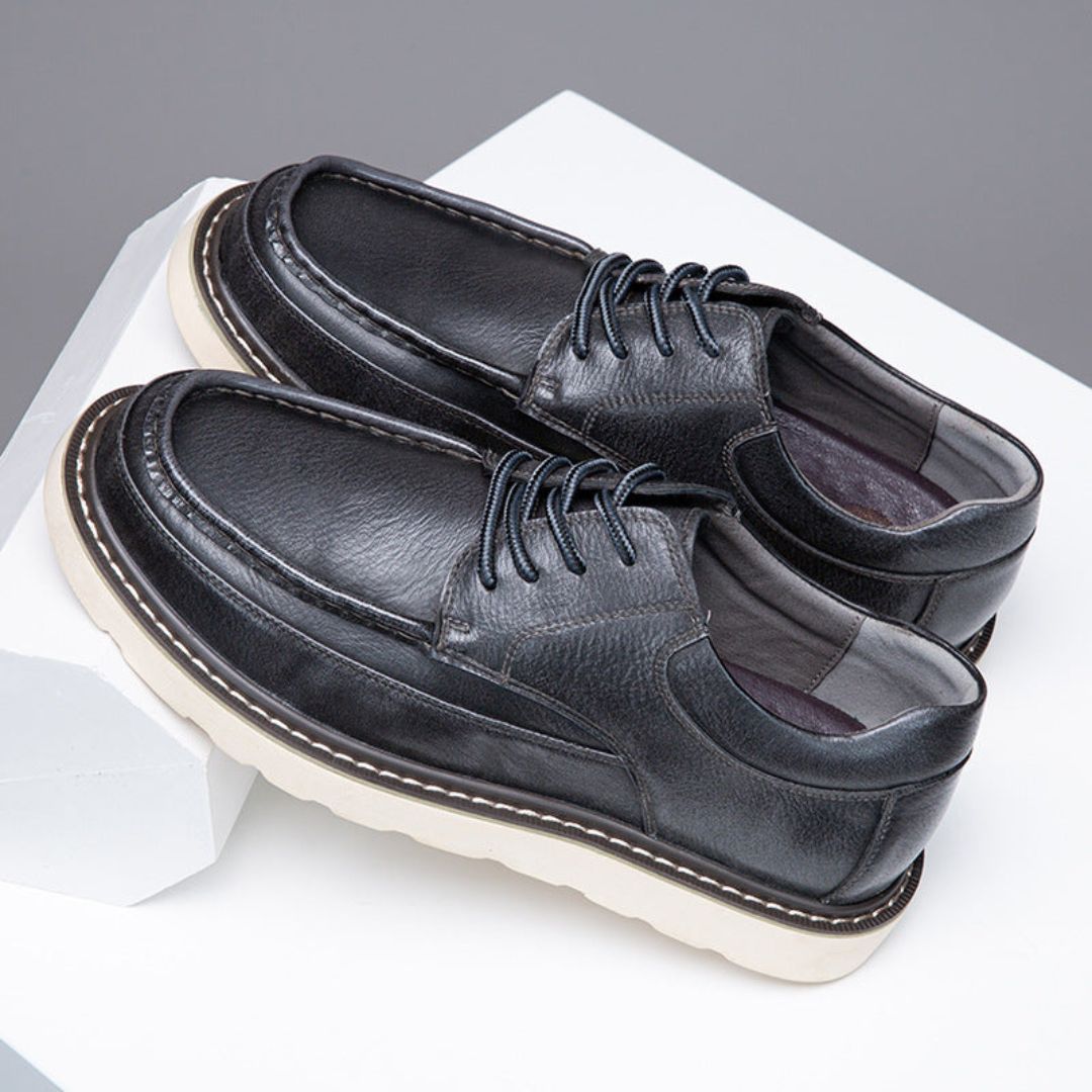 Lancaster Vintage Leather Shoes