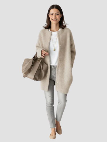 Long Cardigan For Women Cozy Soft Knit With Timeless Silhouette Versatile Comfort For All Seasons