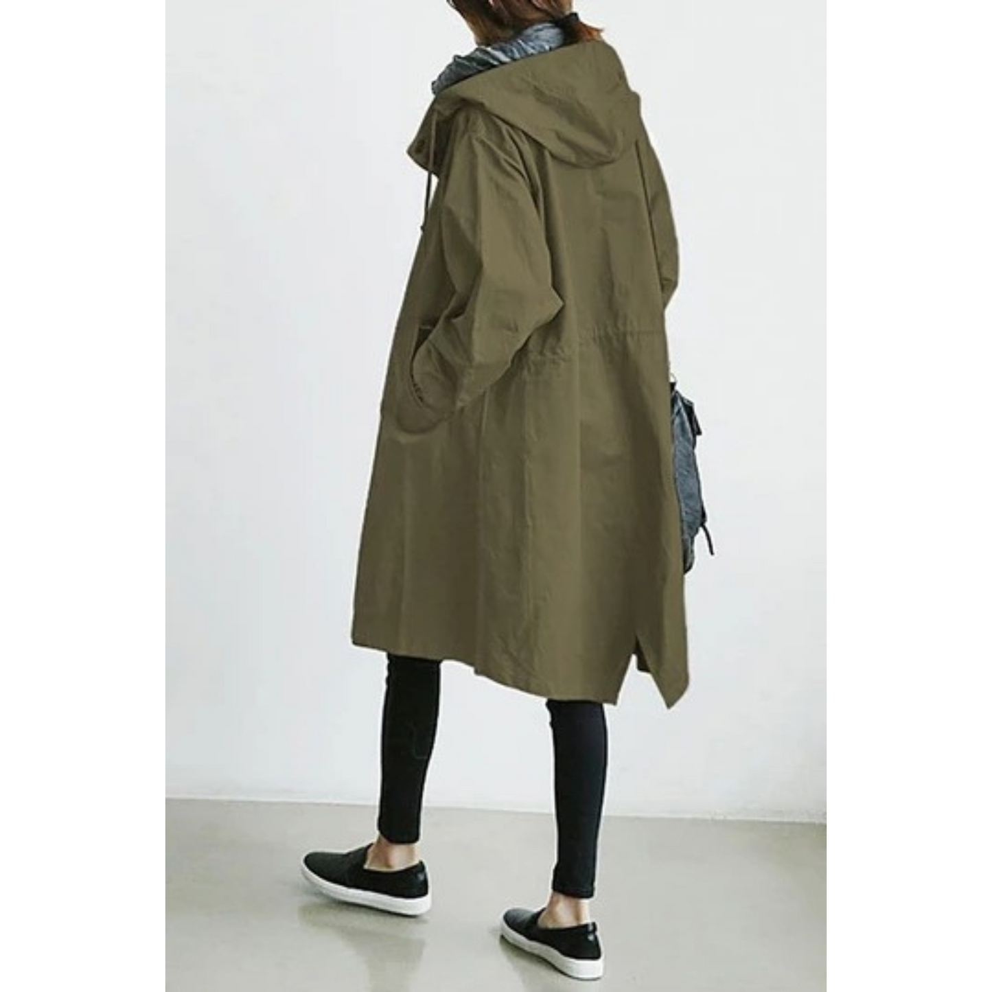 Women's Trench Coat | Long Hooded