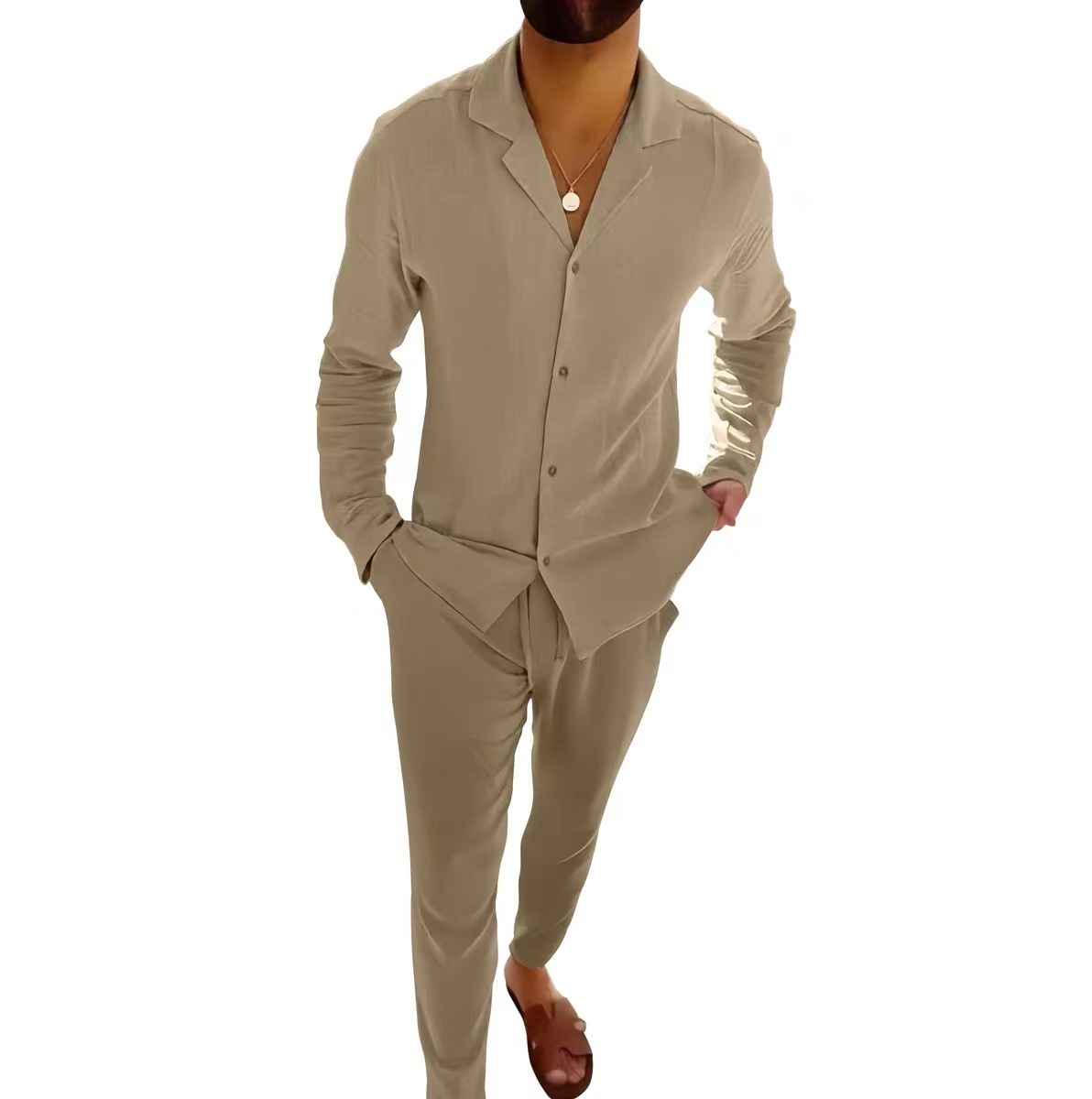 Casual Linen Set for Men