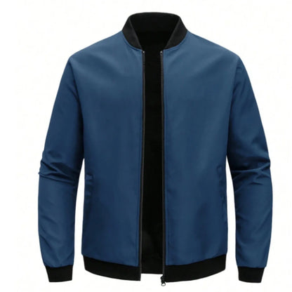 Lightweight Baseball Jacket For Men With Breathable Fabric And All Day Comfort For Spring And Autumn Wear