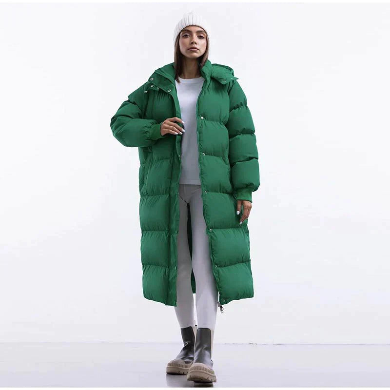 Maja Long Lightweight Down Jacket For Women Warmth