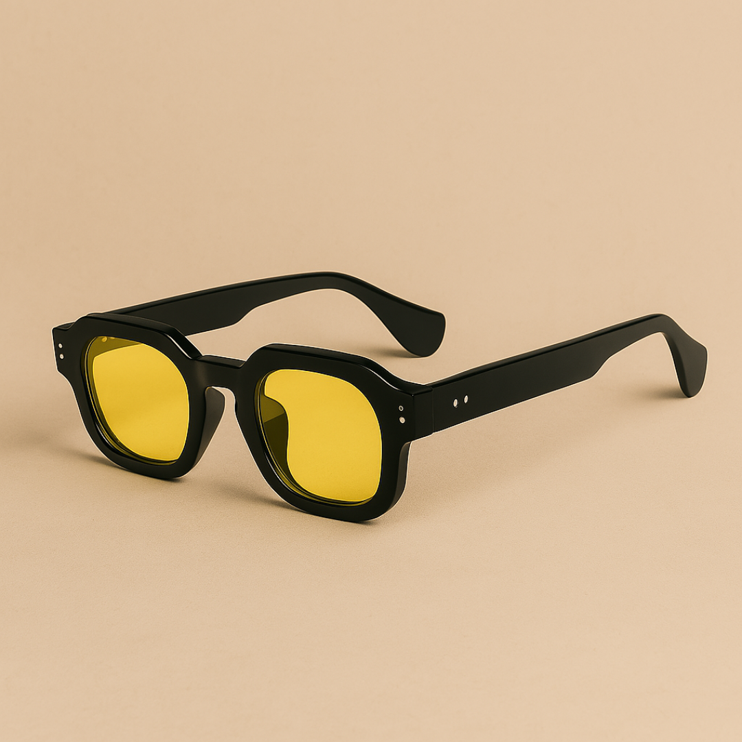 Monaco Light Square Sunglasses For Men Bold Frame Lightweight Comfort For Modern Style