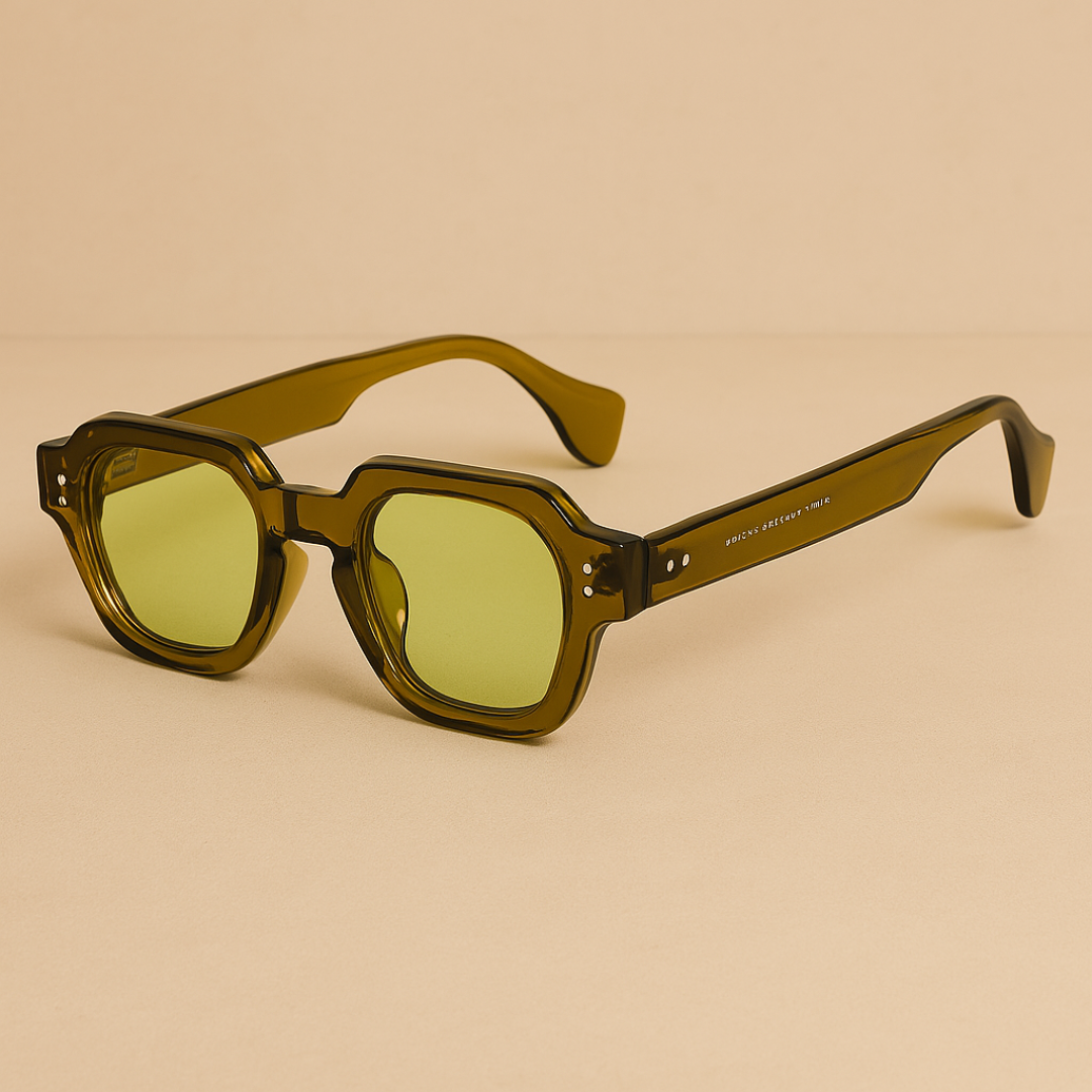 Monaco Light Square Sunglasses For Men Bold Frame Lightweight Comfort For Modern Style