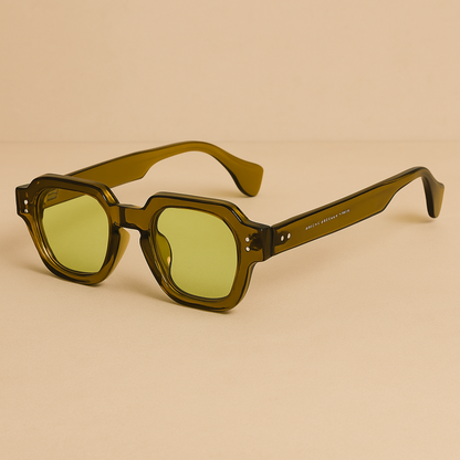 Monaco Light Square Sunglasses For Men Bold Frame Lightweight Comfort For Modern Style