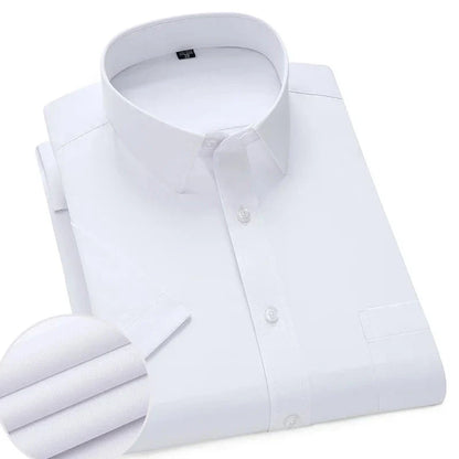 Lightweight Short Sleeve Shirt For Men Wrinkle Free Easy Care Comfort For Modern Professionals