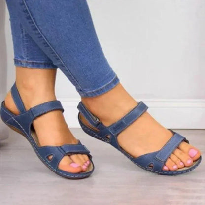 Lena Orthopedic Open Toe Wedge Sandals