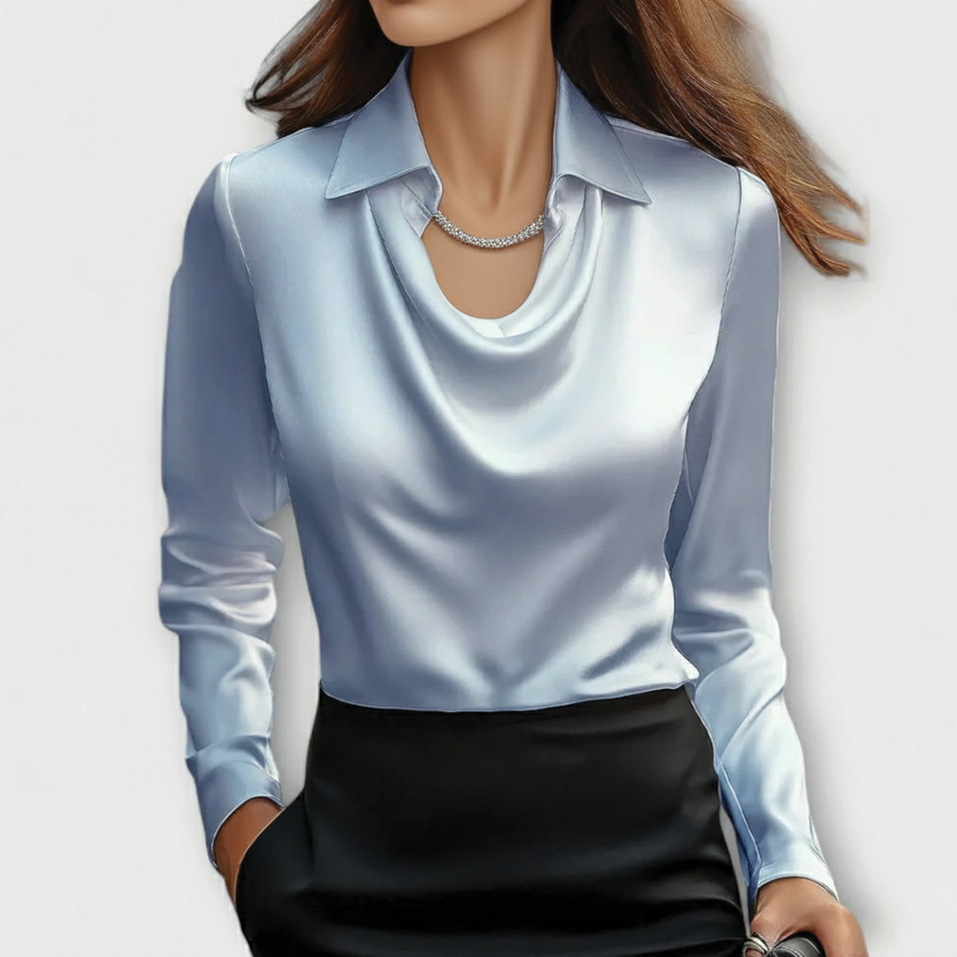 Scarlett - Satin Blouse