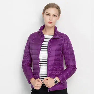 Lightweight Down Jacket For Women With Urban Style And Superior Comfort Ideal For Autumn Winter Weather