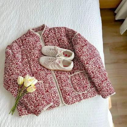 Women’s Quilted Floral Jacket
