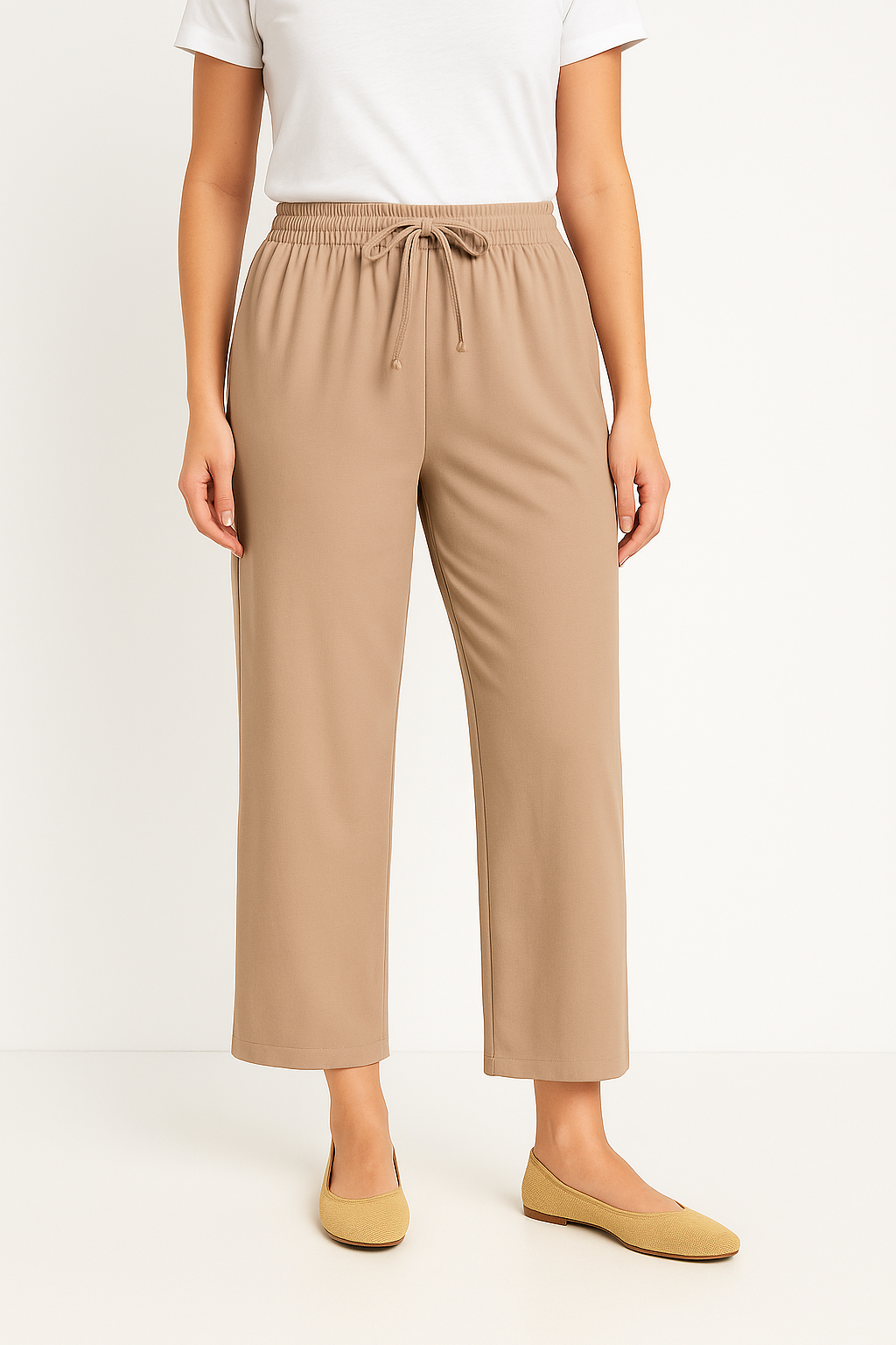 Women's pants with wide leg