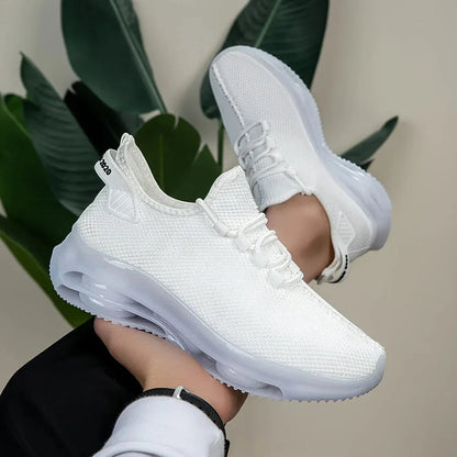 Lisa Air-Cushion Knit Trainers