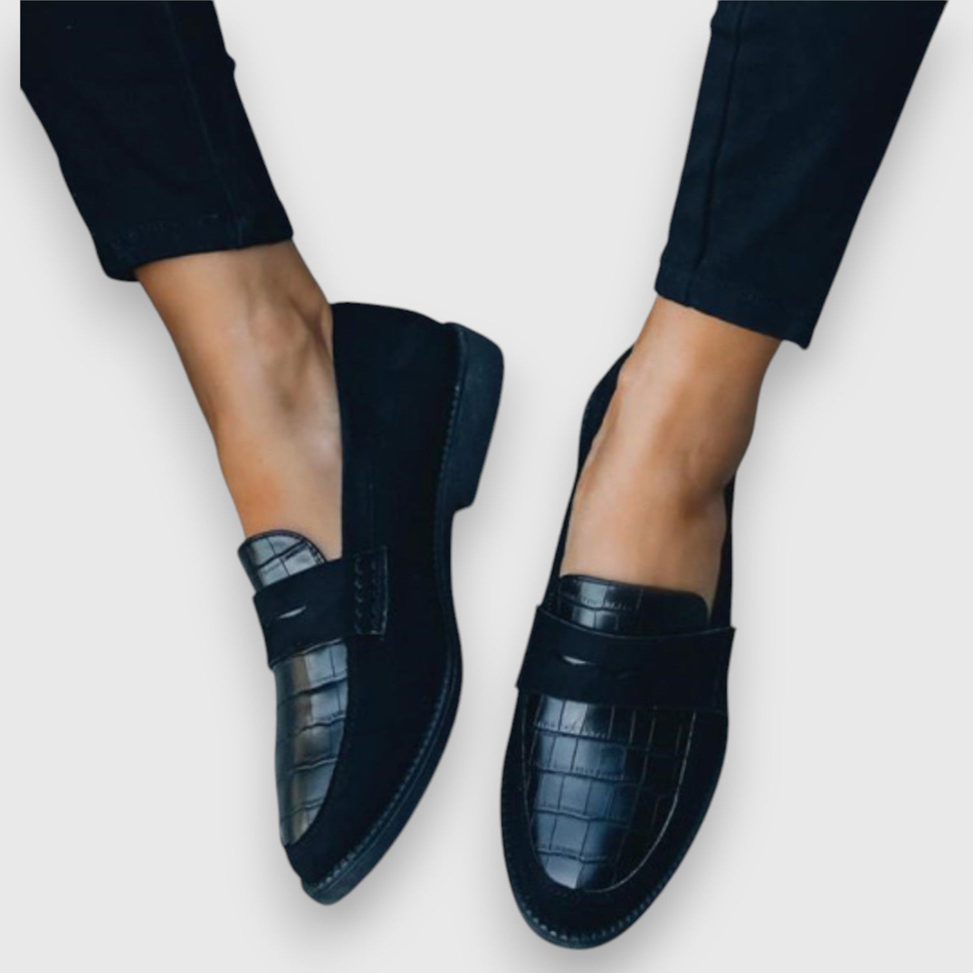 Women's Classic Loafers with Slip-On Design and Versatile Style - TrendAura