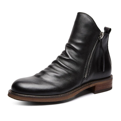 Logan Side Zip Ankle Boots
