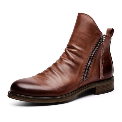 Logan Side Zip Ankle Boots